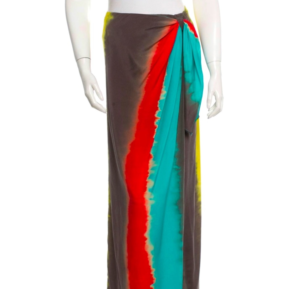 Alice + Olivia tye-dye maxi skirt- small